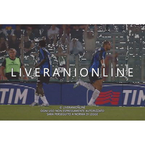 Roma - Inter finale di andata di coppa italia Tim Cup 12/06/2005 nella foto esultanza dopo il gol di adriano ph gianni nucci/agenzia aldo liverani