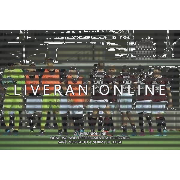 Alessandria 25.07.2019 Stadio Moccagatta Torino vs Debrecen secondo turno qualificazioni Europa League 2019/2020 ©Viganti/Agenzia Aldo Liverani Nella foto: festa torino a fine gara
