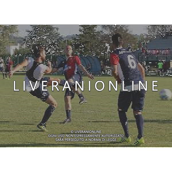 IMOLA 26 07 2019 AMICHEVOLE IMOLESE CALCIO-SELEZIONE DI IMOLA NELLA FOTO PRIMO GOL DELL\'IMOLESE CALCIO STEFANO PADOVAN FOTO GIANNI SANNA-AG ALDO LIVERANI SAS