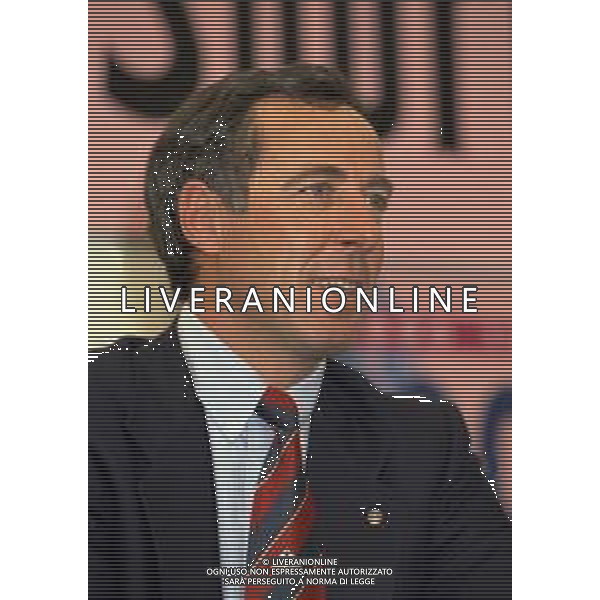 04-10-1996 MILANO FESTA DELLA NEVE ORGANIZZATA DALLA GAZZETTA DELLO SPORT NELLA FOTO GUSTAVO THOENI AG ALDO LIVERANI SAS