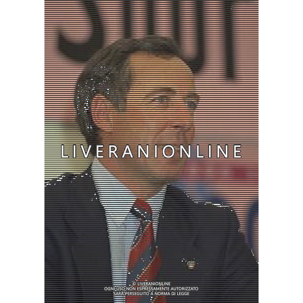 04-10-1996 MILANO FESTA DELLA NEVE ORGANIZZATA DALLA GAZZETTA DELLO SPORT NELLA FOTO GUSTAVO THOENI AG ALDO LIVERANI SAS