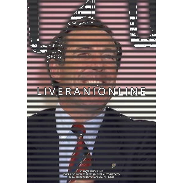 04-10-1996 MILANO FESTA DELLA NEVE ORGANIZZATA DALLA GAZZETTA DELLO SPORT NELLA FOTO GUSTAVO THOENI AG ALDO LIVERANI SAS