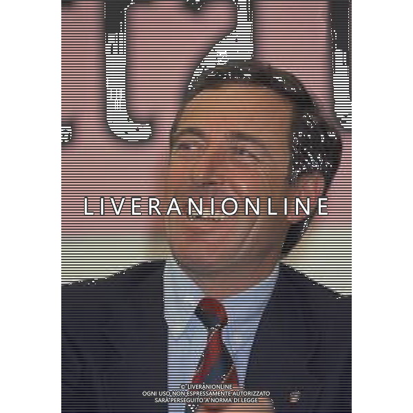 04-10-1996 MILANO FESTA DELLA NEVE ORGANIZZATA DALLA GAZZETTA DELLO SPORT NELLA FOTO GUSTAVO THOENI AG ALDO LIVERANI SAS