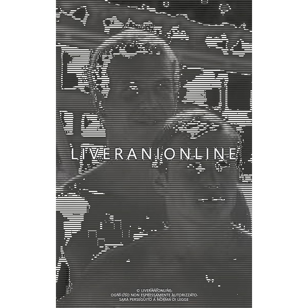 RETROSPETTIVA KLAUS DI BIASI NUOTATORE NELLA FOTO KLAUS DI BIASI A ROMA NELL\'ANNO 1969 CON GIORGIO CAGNOTTO AG ALDO LIVERANI SAS