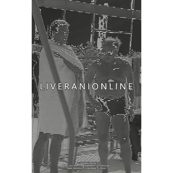 RETROSPETTIVA KLAUS DI BIASI NUOTATORE NELLA FOTO KLAUS DI BIASI A ROMA NELL\'ANNO 1969 AG ALDO LIVERANI SAS