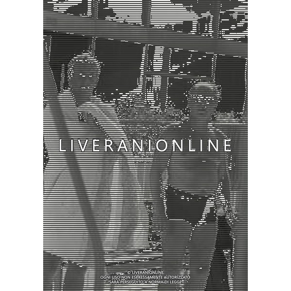 RETROSPETTIVA KLAUS DI BIASI NUOTATORE NELLA FOTO KLAUS DI BIASI A ROMA NELL\'ANNO 1969 AG ALDO LIVERANI SAS