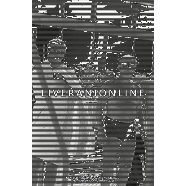 RETROSPETTIVA KLAUS DI BIASI NUOTATORE NELLA FOTO KLAUS DI BIASI A ROMA NELL\'ANNO 1969 AG ALDO LIVERANI SAS