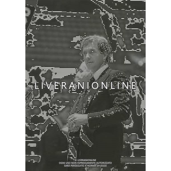 RETROSPETTIVA KLAUS DI BIASI NUOTATORE NELLA FOTO KLAUS DI BIASI NELL\'ANNO 1977 ALLA MANIFESTAZIONE CICLISTICA DELLA SEI GIORNI  AG ALDO LIVERANI SAS 