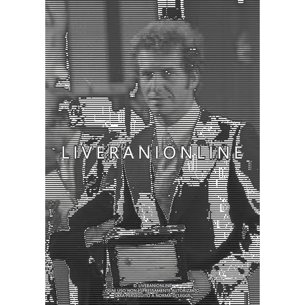 RETROSPETTIVA KLAUS DI BIASI NUOTATORE NELLA FOTO KLAUS DI BIASI A CAMPIONE D\'ITALIA NELL\'ANNO 1974 AG ALDO LIVERANI SAS