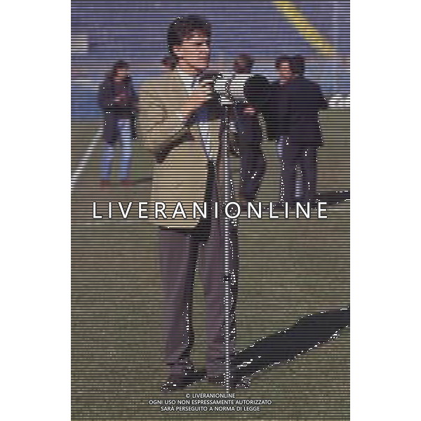 RETROSPETTIVA STEFANO ERANIO CALCIATORE NELLA FOTO STEFANO ERANIO AG ALDO LIVERANI SAS