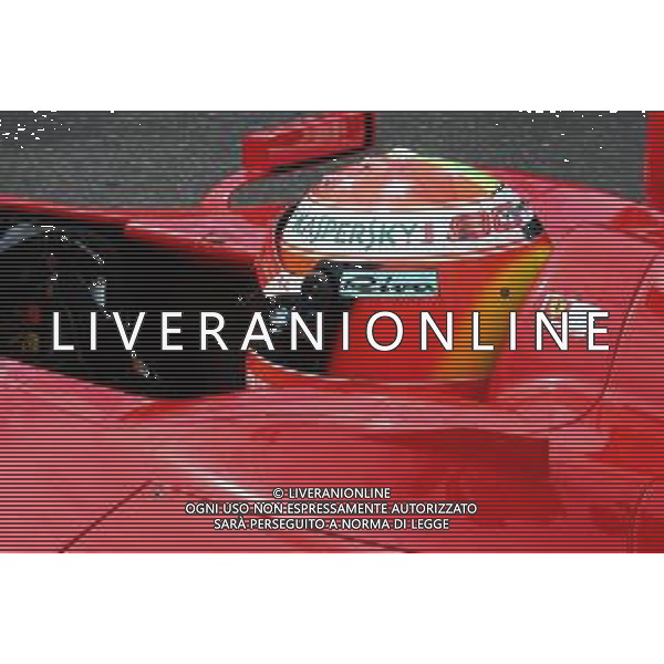 Mick Schumacher (GER) Ferrari Test Driver in the Ferrari F2003-GA driven by his father Michael Schumacher. 27.07.2019. Formula 1 World Championship, Rd 11, German Grand Prix, Hockenheim, Germany, Qualifying Day. AG ALDO LIVERANI SAS-ONLY ITALY