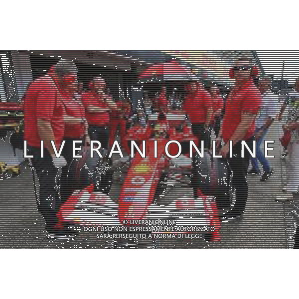 Mick Schumacher (GER) Ferrari Test Driver in the Ferrari F2003-GA driven by his father Michael Schumacher. 27.07.2019. Formula 1 World Championship, Rd 11, German Grand Prix, Hockenheim, Germany, Qualifying Day. AG ALDO LIVERANI SAS-ONLY ITALY