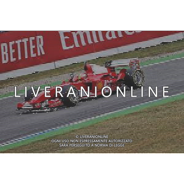 Mick Schumacher (GER) Ferrari Test Driver in the Ferrari F2003-GA driven by his father Michael Schumacher. 27.07.2019. Formula 1 World Championship, Rd 11, German Grand Prix, Hockenheim, Germany, Qualifying Day. AG ALDO LIVERANI SAS-ONLY ITALY