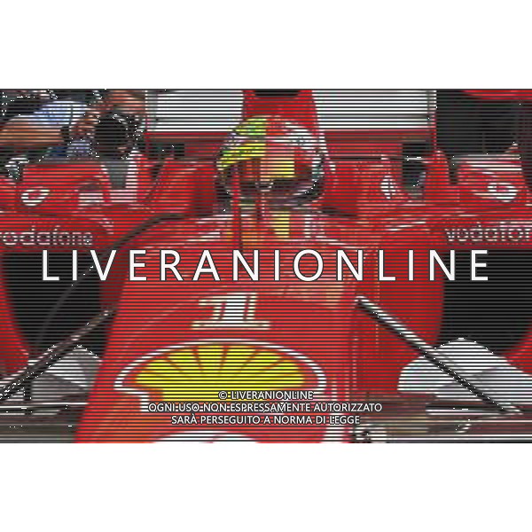 Mick Schumacher (GER) Ferrari Test Driver in the Ferrari F2003-GA driven by his father Michael Schumacher. 27.07.2019. Formula 1 World Championship, Rd 11, German Grand Prix, Hockenheim, Germany, Qualifying Day. AG ALDO LIVERANI SAS-ONLY ITALY