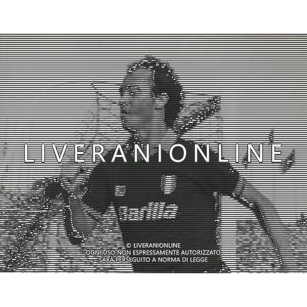 RETROSPETTIVA ROBERTO FALCAO GIOCATORE NELLA FOTO ROBERTO FALCAO CON LA MAGLIA DELLA ROMA CALCIO AG ALDO LIVERANI SAS