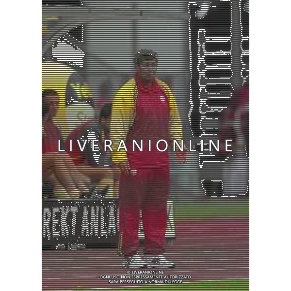 2000-2001 AMICHEVOLE BAYERN MONACO-GALATASARAY NELLA FOTO MIRCEA LUCESCU ALLENATORE GALATASARAY AG ALDO LIVERANI SAS