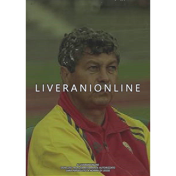 2000-2001 AMICHEVOLE BAYERN MONACO-GALATASARAY NELLA FOTO MIRCEA LUCESCU ALLENATORE GALATASARAY AG ALDO LIVERANI SAS