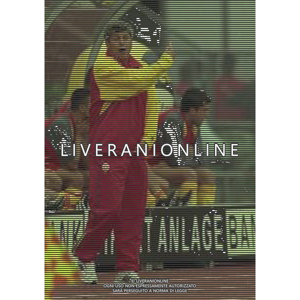 2000-2001 AMICHEVOLE BAYERN MONACO-GALATASARAY NELLA FOTO MIRCEA LUCESCU ALLENATORE GALATASARAY AG ALDO LIVERANI SAS