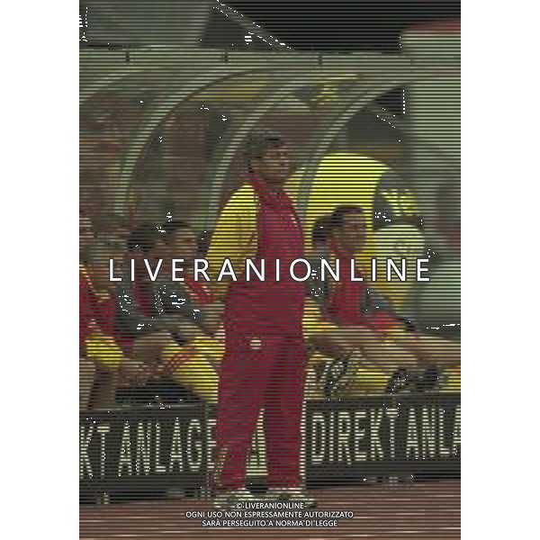 2000-2001 AMICHEVOLE BAYERN MONACO-GALATASARAY NELLA FOTO MIRCEA LUCESCU ALLENATORE GALATASARAY AG ALDO LIVERANI SAS