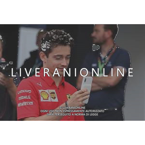 Charles Leclerc (MON) Ferrari. 28.07.2019. Formula 1 World Championship, Rd 11, German Grand Prix, Hockenheim, Germany, Race Day. AG ALDO LIVERANI SAS-ONLY ITALY