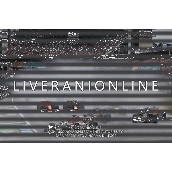 Kimi Raikkonen (FIN) Alfa Romeo Racing C38 at the start of the race. 28.07.2019. Formula 1 World Championship, Rd 11, German Grand Prix, Hockenheim, Germany, Race Day. AG ALDO LIVERANI SAS-ONLY ITALY