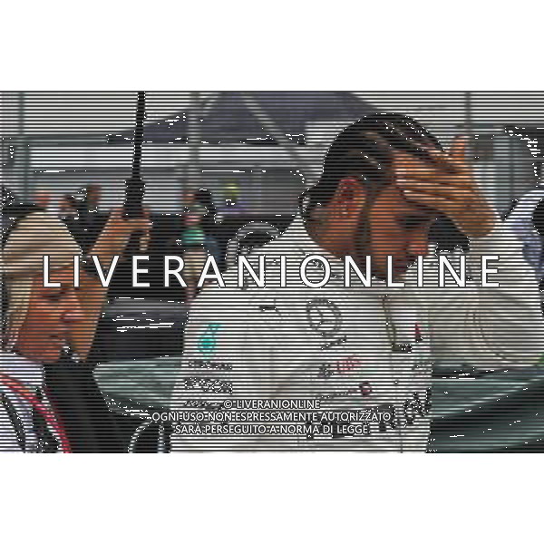 Lewis Hamilton (GBR) Mercedes AMG F1 on the grid. 28.07.2019. Formula 1 World Championship, Rd 11, German Grand Prix, Hockenheim, Germany, Race Day. AG ALDO LIVERANI SAS-ONLY ITALY