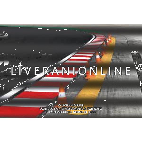 Circuit atmosphere - kerb detail. 01.08.2019. Formula 1 World Championship, Rd 12, Hungarian Grand Prix, Budapest, Hungary, Preparation Day. AG ALDO LIVERANI SAS-ONLY ITALY