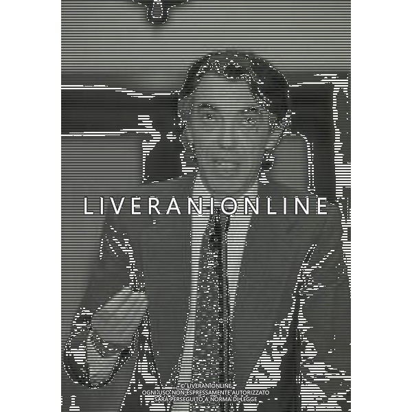 1994-1995 MILANO-BANCA POPOLARE ITALIANA ASSEMBLEA AZIONISTI INTER NELLA FOTO MASSIMO MORATTI PRESIDENTE INTER CALCIO AG ALDO LIVERANI SAS