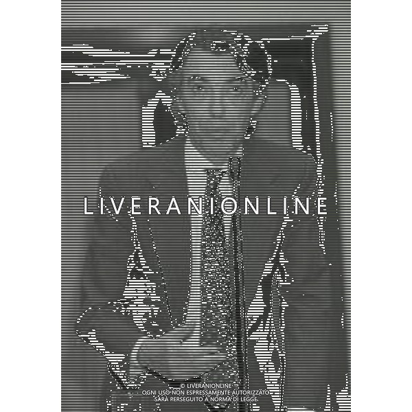 1994-1995 MILANO-BANCA POPOLARE ITALIANA ASSEMBLEA AZIONISTI INTER NELLA FOTO MASSIMO MORATTI PRESIDENTE INTER CALCIO AG ALDO LIVERANI SAS