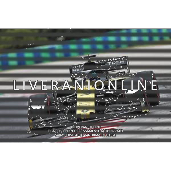 Daniel Ricciardo (AUS) Renault F1 Team RS19. 02.08.2019. Formula 1 World Championship, Rd 12, Hungarian Grand Prix, Budapest, Hungary, Practice Day. AG ALDO LIVERANI SAS-ONLY ITALY