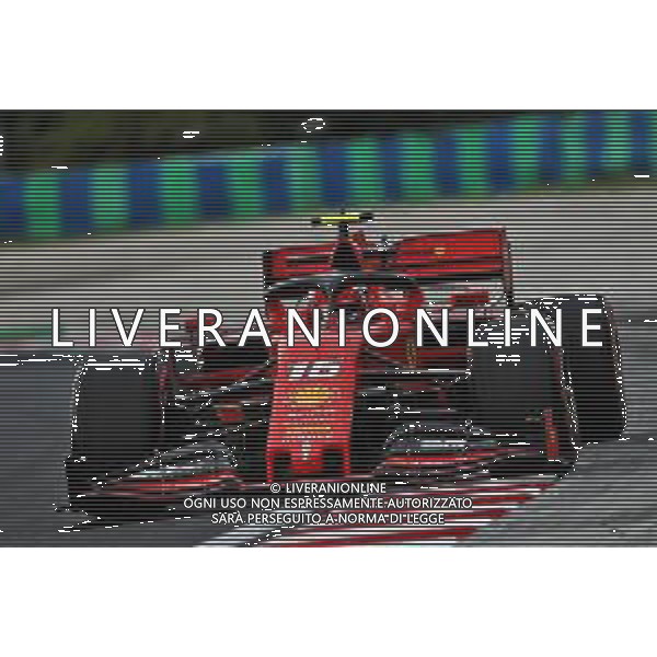 Charles Leclerc (MON) Ferrari SF90. 02.08.2019. Formula 1 World Championship, Rd 12, Hungarian Grand Prix, Budapest, Hungary, Practice Day. AG ALDO LIVERANI SAS-ONLY ITALY