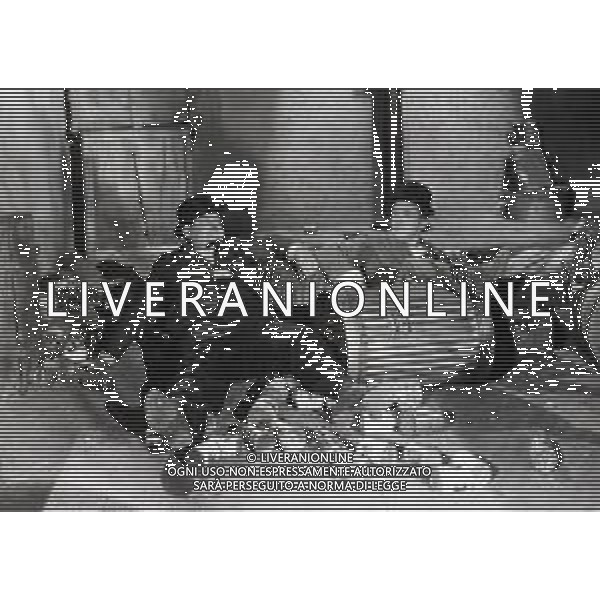 Stanlio e Ollio,Laurel & Hardy, sono stati un duo comico tra i più famosi della storia del cinema NELLA FOTO STANLIOE OLLIO AG ALDO LIVERANI SAS