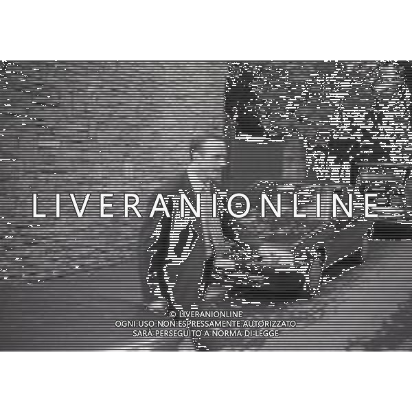 1994 MILANO VISITA DEI DIRIGENTI DEL BAYERN MONACO KARL HEINZE RUMMENIGGE E FRANZ BECHENBAUER A CASA DEL PREIDENTE DELL\'INTER ERNESTO PELLEGRINI NELLA FOTO KARL HEINZE RUMMENIGGE AG ALDO LIVERANI SAS