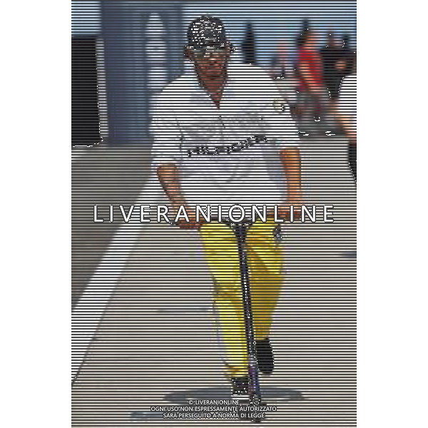 Lewis Hamilton (GBR) Mercedes AMG F1. 03.08.2019. Formula 1 World Championship, Rd 12, Hungarian Grand Prix, Budapest, Hungary, Qualifying Day. AG ALDOLIVERANI SAS-ONLY ITALY