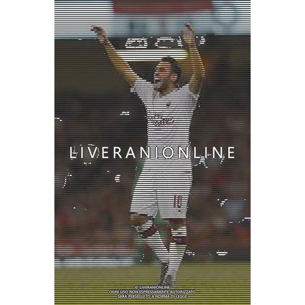 INTERNATIONAL CHAMPIONS CUP 2019 Manchester United - A.C. Milan 03/08/2019 nella foto: Calhanoglu Hakan (a.c. Milan) ©Claudio Zamagni/Agenzia Aldo Liverani s.a.s. Calhanoglu Hakan (a.c. Milan) during International Champions Cup 2019 between Manchester United and A.C.Milan at Principality Stadium on August 3 2019 photo credit by Claudio Zamagni/Aldo Liverani Photo Agency
