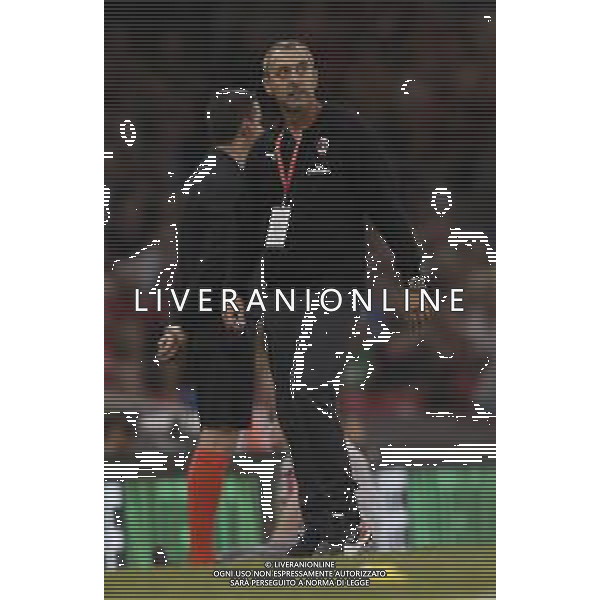 INTERNATIONAL CHAMPIONS CUP 2019 Manchester United - A.C. Milan 03/08/2019 nella foto: Mister Marco Giampaolo (a.c. Milan) ©Claudio Zamagni/Agenzia Aldo Liverani s.a.s. Mister Marco Giampaolo (a.c. Milan)during International Champions Cup 2019 between Manchester United and A.C.Milan at Principality Stadium on August 3 2019 photo credit by Claudio Zamagni/Aldo Liverani Photo Agency