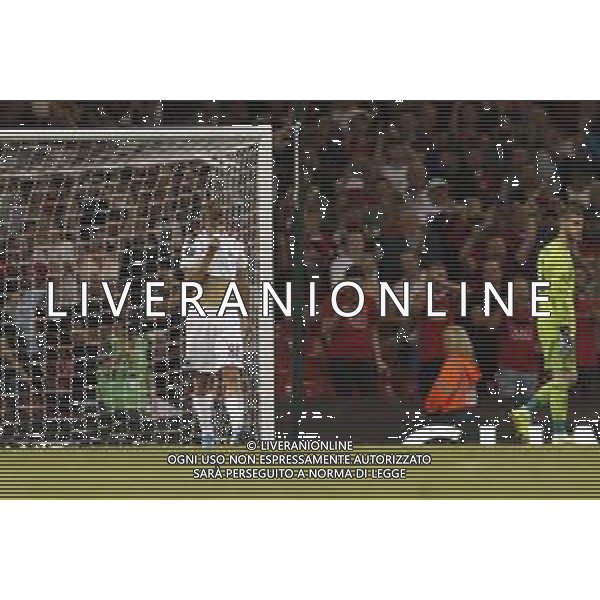 INTERNATIONAL CHAMPIONS CUP 2019 Manchester United - A.C. Milan 03/08/2019 nella foto: delusione di daniel maldini ©Claudio Zamagni/Agenzia Aldo Liverani s.a.s. delusion of maldini during International Champions Cup 2019 between Manchester United and A.C.Milan at Principality Stadium on August 3 2019 photo credit by Claudio Zamagni/Aldo Liverani Photo Agency