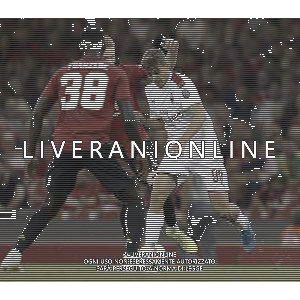 INTERNATIONAL CHAMPIONS CUP 2019 Manchester United - A.C. Milan 03/08/2019 nella foto: Daniel Maldini ©Claudio Zamagni/Agenzia Aldo Liverani s.a.s. maldini during International Champions Cup 2019 between Manchester United and A.C.Milan at Principality Stadium on August 3 2019 photo credit by Claudio Zamagni/Aldo Liverani Photo Agency