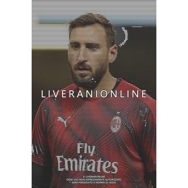 INTERNATIONAL CHAMPIONS CUP 2019 Manchester United - A.C. Milan 03/08/2019 nella foto: Donnarumma Antonio (a.c. Milan) ©Claudio Zamagni/Agenzia Aldo Liverani s.a.s. Donnarumma Antonio (a.c. Milan) during International Champions Cup 2019 between Manchester United and A.C.Milan at Principality Stadium on August 3 2019 photo credit by Claudio Zamagni/Aldo Liverani Photo Agency