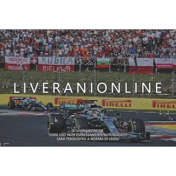 Lewis Hamilton (GBR) Mercedes AMG F1 W10. 04.08.2019. Formula 1 World Championship, Rd 12, Hungarian Grand Prix, Budapest, Hungary, Race Day. AG ALDO LIVERANI SAS-ONLY ITALY
