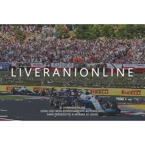 George Russell (GBR) Williams Racing FW42. 04.08.2019. Formula 1 World Championship, Rd 12, Hungarian Grand Prix, Budapest, Hungary, Race Day. AG ALDO LIVERANI SAS-ONLY ITALY
