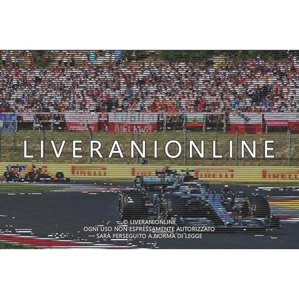 Valtteri Bottas (FIN) Mercedes AMG F1 W10. 04.08.2019. Formula 1 World Championship, Rd 12, Hungarian Grand Prix, Budapest, Hungary, Race Day. AG ALDO LIVERANI SAS-ONLY ITALY