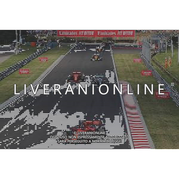 Charles Leclerc (MON) Ferrari SF90. 04.08.2019. Formula 1 World Championship, Rd 12, Hungarian Grand Prix, Budapest, Hungary, Race Day. AG ALDO LIVERANI SAS-ONLY ITALY
