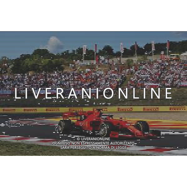 Sebastian Vettel (GER) Ferrari SF90. 04.08.2019. Formula 1 World Championship, Rd 12, Hungarian Grand Prix, Budapest, Hungary, Race Day. AG ALDO LIVERANI SAS-ONLY ITALY