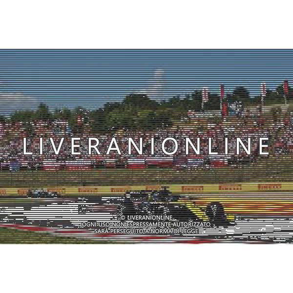 Daniel Ricciardo (AUS) Renault F1 Team RS19. 04.08.2019. Formula 1 World Championship, Rd 12, Hungarian Grand Prix, Budapest, Hungary, Race Day. AG ALDO LIVERANI SAS-ONLY ITALY