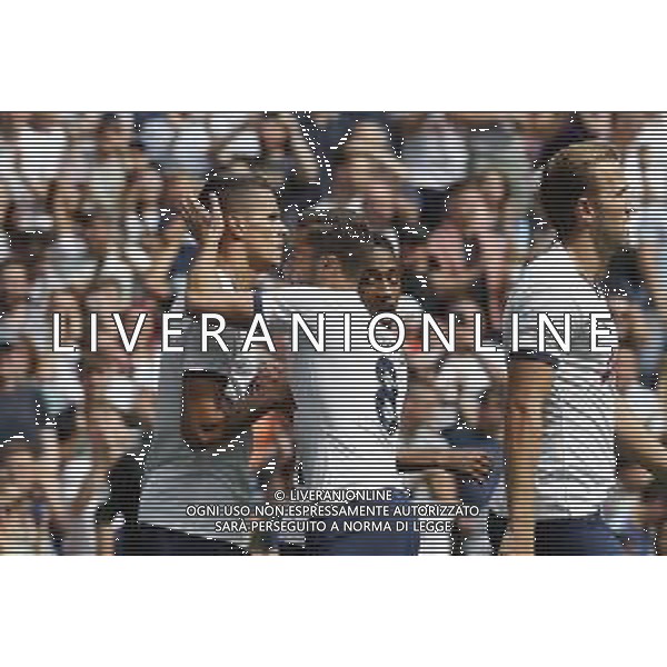 INTERNATIONAL CHAMPIONS CUP 2019 Tottenham Hotspur - Inter 04/08/2019 nella foto: Esultanza tottenham dopo il gol di Lucas Rodrigues Moura da Silva ©Claudio Zamagni/Agenzia Aldo Liverani s.a.s. during International Champions Cup 2019 match between Tottenham Hotspur and F.C. Internazonale at Tottenham Hotspur Stadium in London on August 4 2019 photo credit by Claudio Zamagni/Aldo Liverani Photo Agency / AGENZIA ALDO LIVERANI SAS