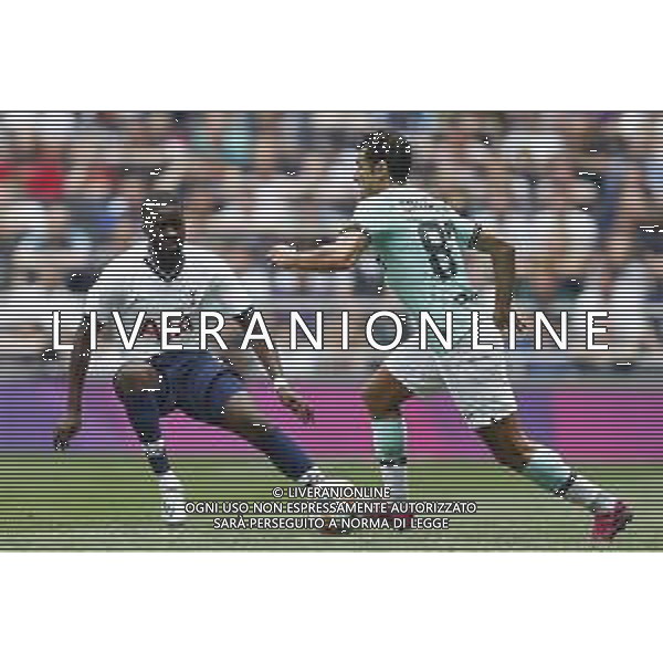 INTERNATIONAL CHAMPIONS CUP 2019 Tottenham Hotspur - Inter 04/08/2019 nella foto: Candreva Antonio (f.c.Internazionale) ©Claudio Zamagni/Agenzia Aldo Liverani s.a.s. Candreva Antonio (f.c.Internazionale) during International Champions Cup 2019 match between Tottenham Hotspur and F.C. Internazonale at Tottenham Hotspur Stadium in London on August 4 2019 photo credit by Claudio Zamagni/Aldo Liverani Photo Agency / AGENZIA ALDO LIVERANI SAS