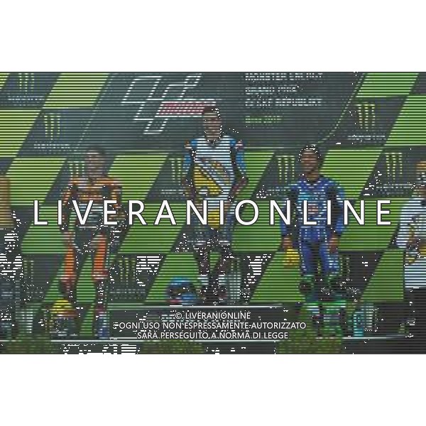 MOTOMONDIALE,PODIO, GP DELLA REPUBBLICA CECA, BRNO,MOTO2, 04-08-2019 NELLA FOTO:PODIO FABIO DI GIANNANTONIO - ALEX MARQUEZ - ENEA BASTIANINI ©IEMMI / AGENZIA ALDO LIVERANI SAS