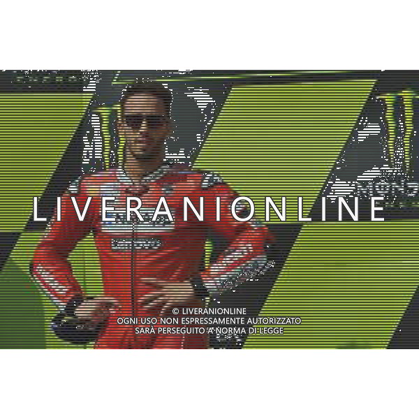 MOTOMONDIALE,PODIO, GP DELLA REPUBBLICA CECA, BRNO,MOTOGP, 04-08-2019 NELLA FOTO: ANDREA DOVIZIOSO SUL PODIO ©IEMMI / AGENZIA ALDO LIVERANI SAS