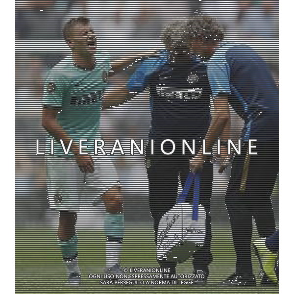 INTERNATIONAL CHAMPIONS CUP 2019 Tottenham Hotspur - Inter 04/08/2019 nella foto: Barella Nicolo’ (f.c.Internazionale) infortunato ©Claudio Zamagni/Agenzia Aldo Liverani s.a.s. Barella Nicolo’(f.c.Internazionale)during International Champions Cup 2019 match between Tottenham Hotspur and F.C. Internazonale at Tottenham Hotspur Stadium in London on August 4 2019 photo credit by Claudio Zamagni/Aldo Liverani Photo Agency / AGENZIA ALDO LIVERANI SAS